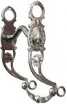 Silver Mounted and Engraved Bits
