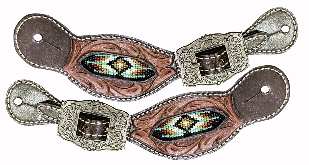 Beaded Spur Straps
