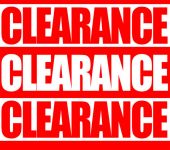 Discontinued Items/Closeout