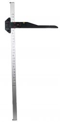 Miniature aluminum measuring stick