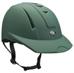 Equi Pro II helmet from International Riding Helmets. -Matte Green
