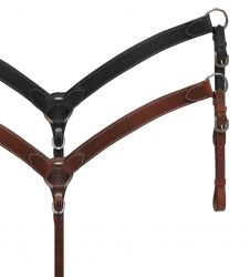 Showman PONY leather breast collar