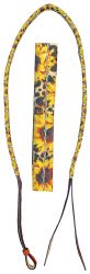 Showman 4ft Leather over & under with leather sunflower and cheetah print overlay