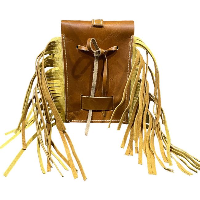 Showman Golden Plains Cowhide Rear Cinch Bag #2