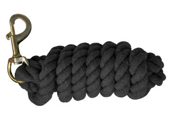 10' Cotton Lead Rope with brass snap #2