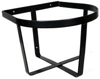Stationary bucket hanger. Made of heavy metal with powder coated outside