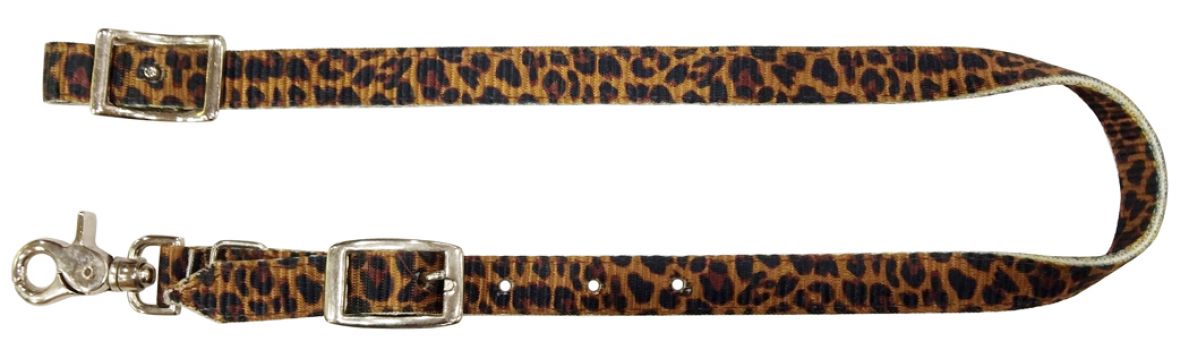 Showman Premium Nylon wither strap with Cheetah Print