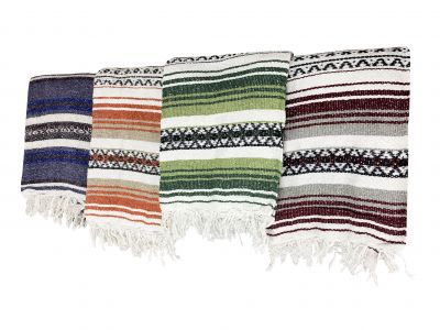 Mexican style sarape blankets