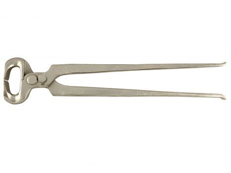 Nickel plated nipper with 15" handles and spring