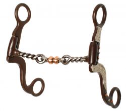 Showman 5" Twisted mouth with copper roller