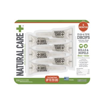 Natural Care Flea and Tick Drops - 6 Pack