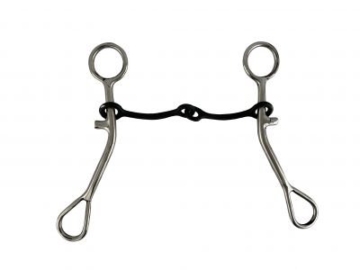 Showman Stainless Steel Gag mouth Sweet Iron bit