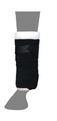 Showman No-Bow leg wraps. Sold in pairs