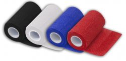 4" Cohesive bandage 12 rolls per case. Sold by case only