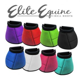 Showman Elite Equine Bell Boot. Sold in pairs