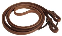 Showman 1/2" X 8' Oiled harness leather roping reins