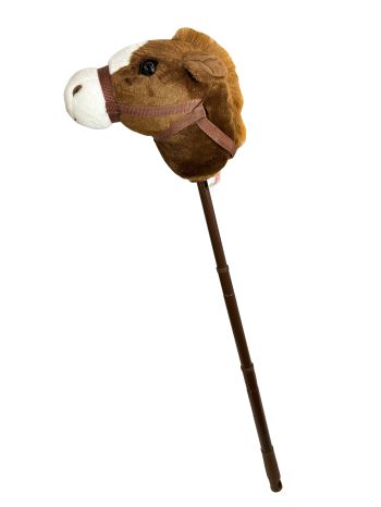 Showman Couture Adjustable Plush Stick Horse with Sound Effects #3