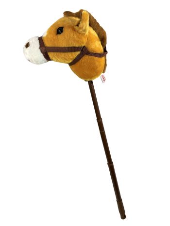 Showman Couture Adjustable Plush Stick Horse with Sound Effects #2