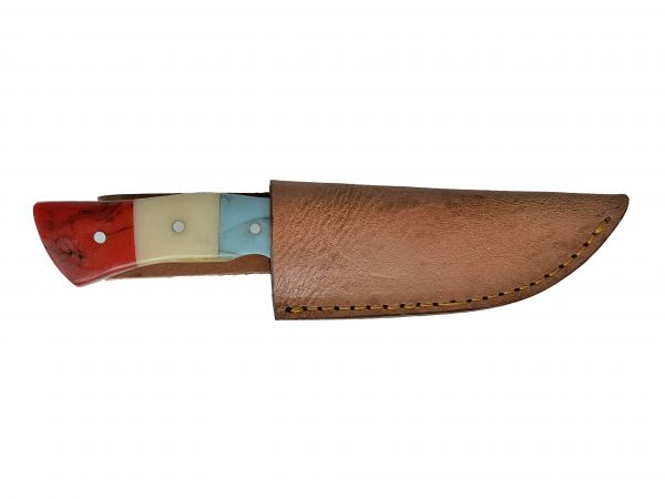 Old Ram Knife with Tri color 4" handle #2