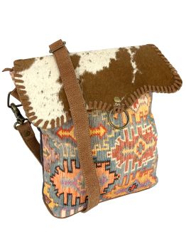 Klassy Cowgirl Southwest Brights Upcycled Shoulder Bag