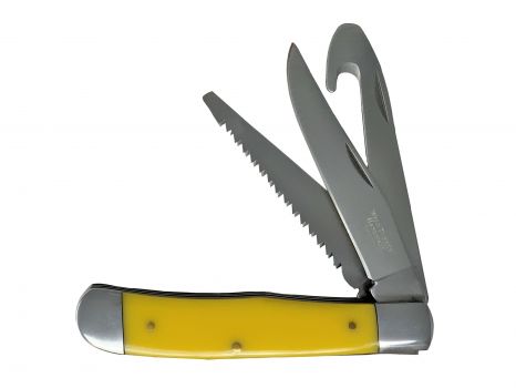 Wild Turkey pocket knife with hoof pick tool and saw blade