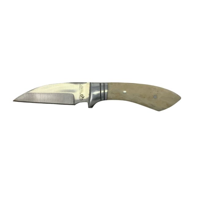 Wild Turkey Handmade Collection Skinner Blade Knife with Bone Handle #2