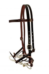 Showman Argentina Cow Leather side pull