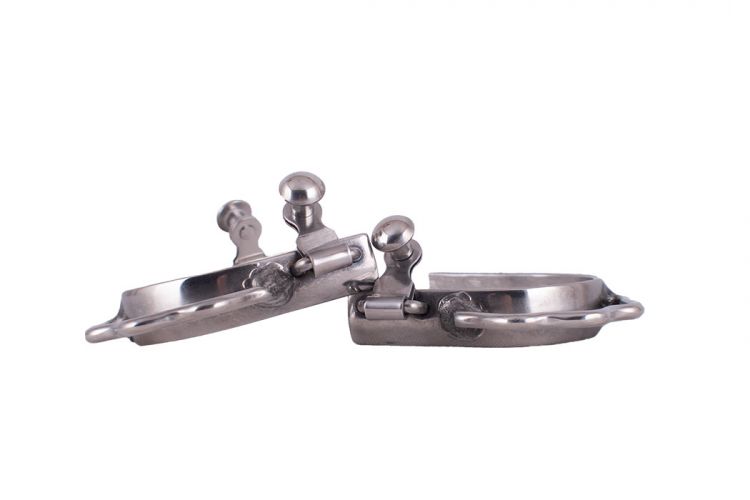 Showman YOUTH Stainless steel bumper spurs