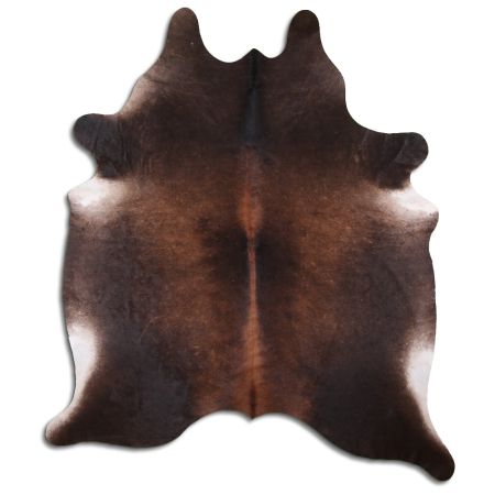 LG&#47;XL Brown, Beige, Black, Tornasol, and Brindle hair on cowhide rugs. Measures approximately 40-45 square feet #8