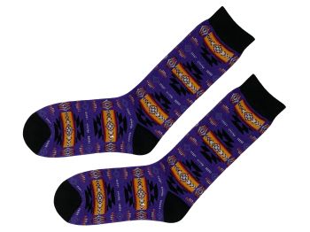 Nu Trendz Polyester Aztec Print Socks, Ladies Size 5-10- One size fits most #5