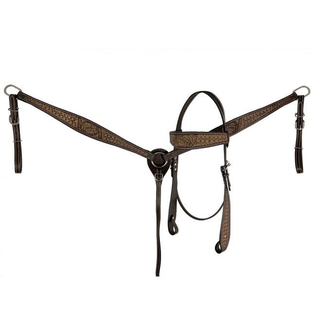 Desert Desperado Pleasure Style Saddle Set - 16 Inch #3
