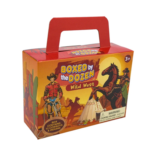 Boxed by the Dozen - Wild West Play Set