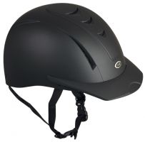 Equi Pro II helmet from International Riding Helmets. -Matte Black