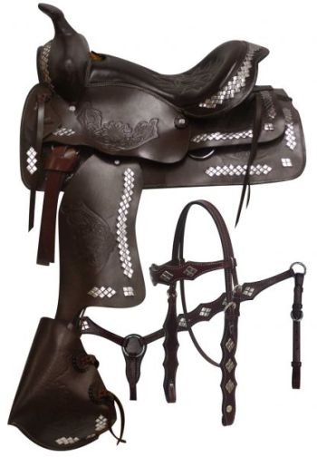 Double T 16", 17" Parade Saddle #3