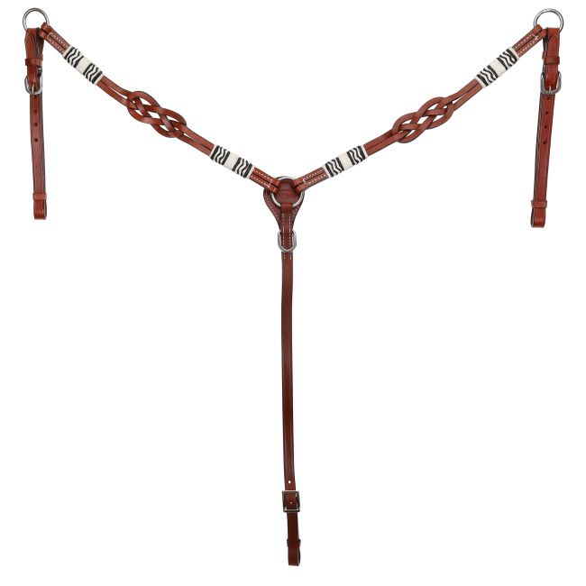 Showman Celtic Knot Browband Headstall and Breastcollar Set #3