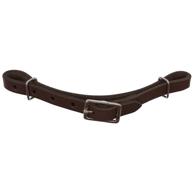 Showman Oiled Leather Curb Strap #3