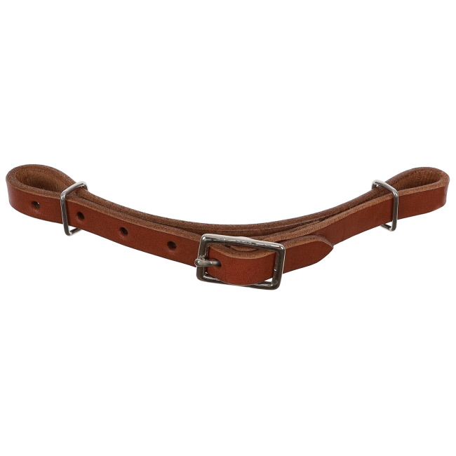 Showman Oiled Leather Curb Strap #4