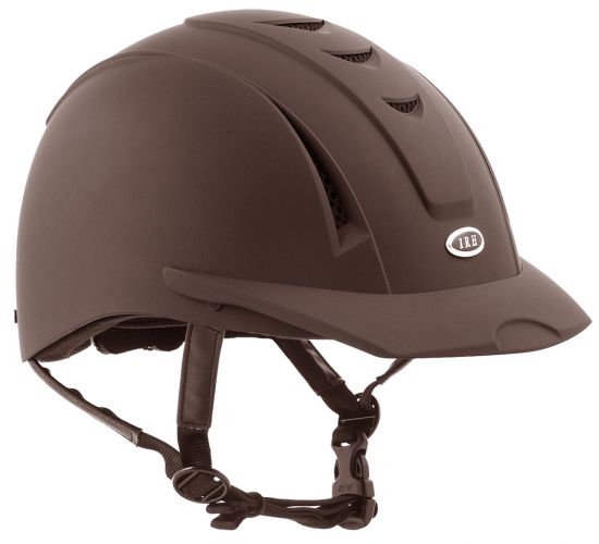 Equi Pro II helmet from International Riding Helmets. -Matte Brown