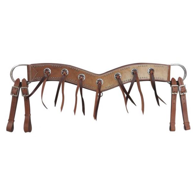 Showman Hair-On Cowhide Tripping Collar