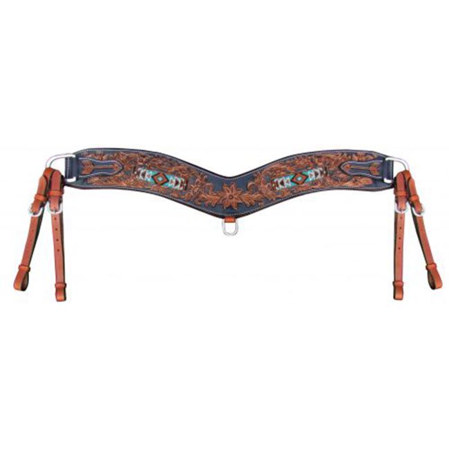 Showman Southwest Floral Tripping Collar