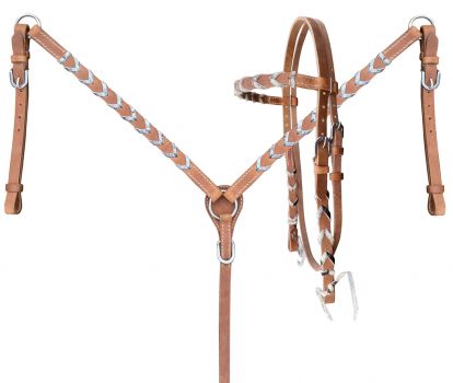 Cowhide Breast Collar and Headstall – Pure Country Bling