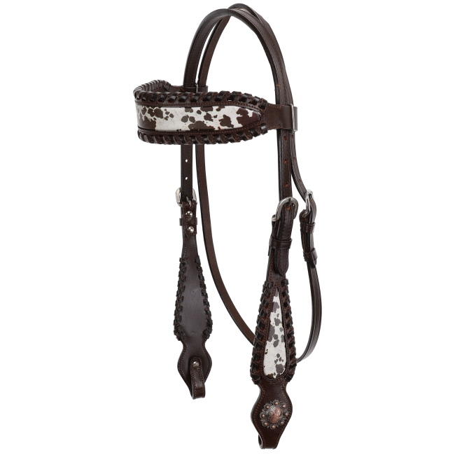 Showman Rangehide Browband Headstall and Breastcollar Set #2