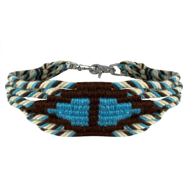 Showman Coastal Shores Wool One Ear Headstall and Breastcollar Set #4