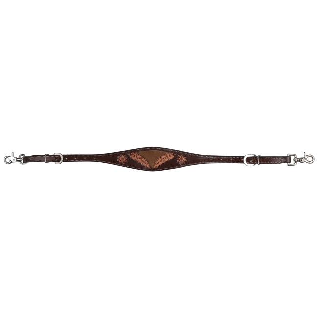 Showman Raven Hide Wither Strap