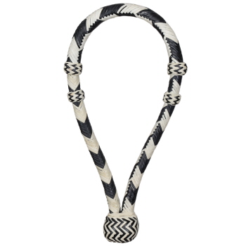 Showman Black & White Bosal