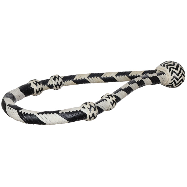 Showman Black & White Bosal #2