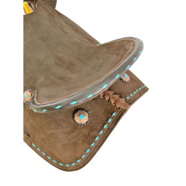 Double T Blue Mesa Barrel Style Saddle - 13 Inch #2