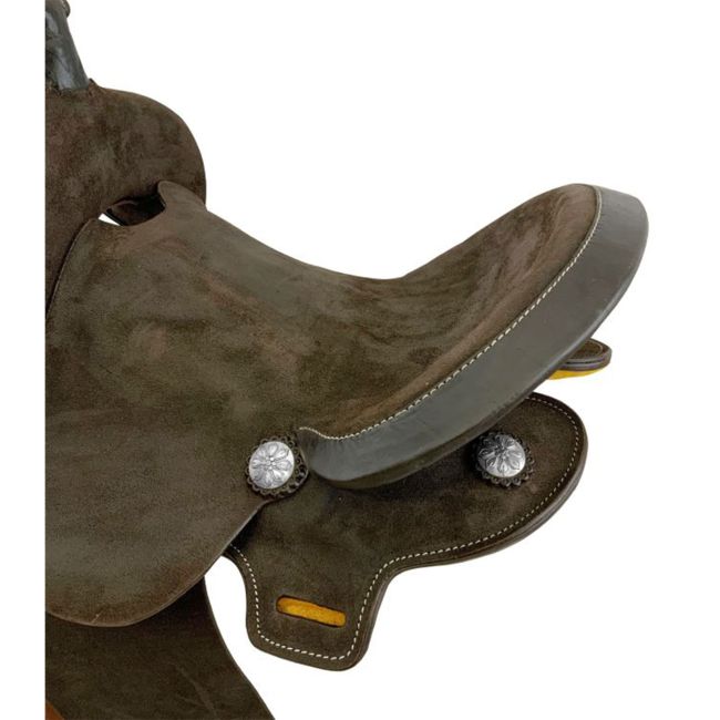 Double T Betty Spinal Relief Barrel Style Saddle - 15 Inch #3
