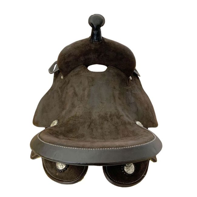 Double T Betty Spinal Relief Barrel Style Saddle - 15 Inch #4