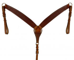 NEW HORSE TACK!! Showman 8' RED Glitter MEDIUM OIL Leather Contest Reins! 